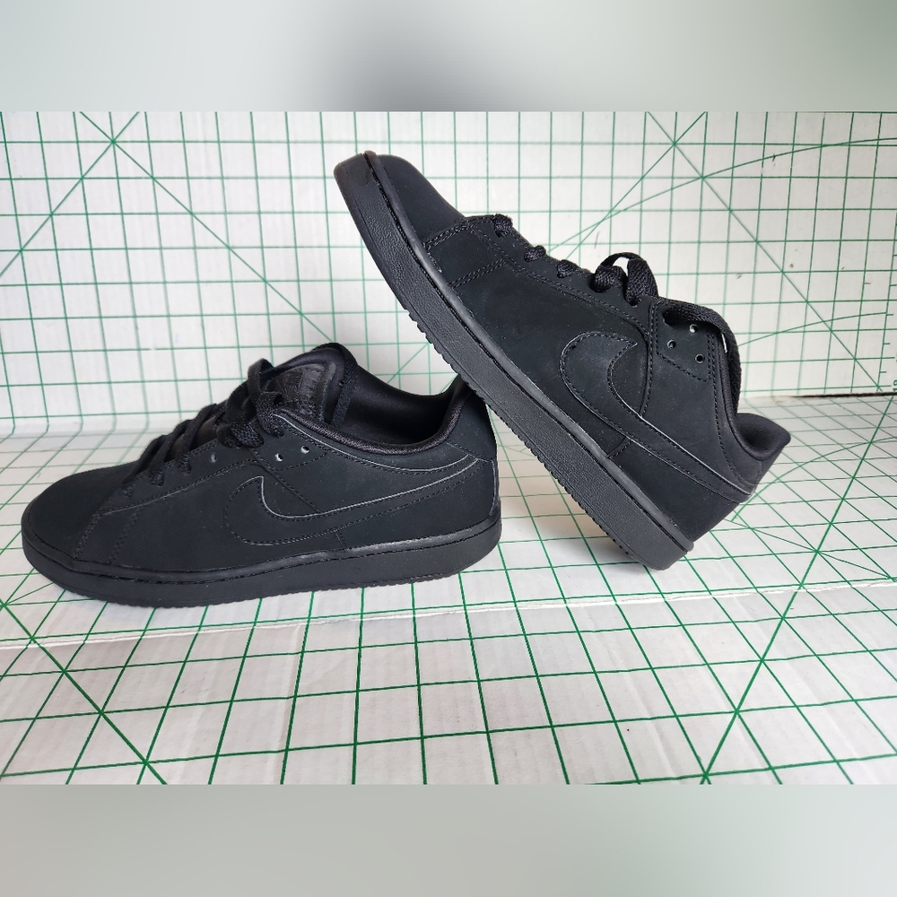 Nike Youth Black Suede Sneakers